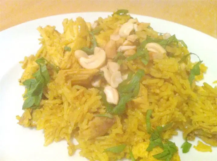 Aromatic Chicken Biryani, Lay The Table