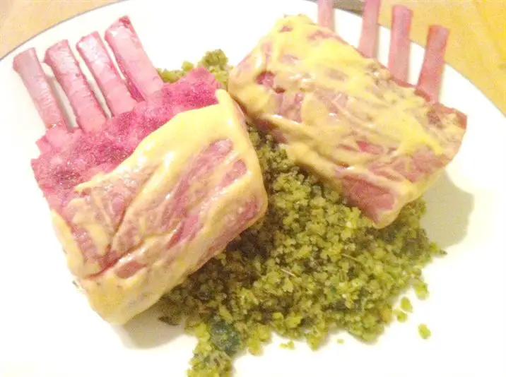 Heston Blumenthal sous vide rack of lamb with Gordon Ramsay herb crust, Lay The Table