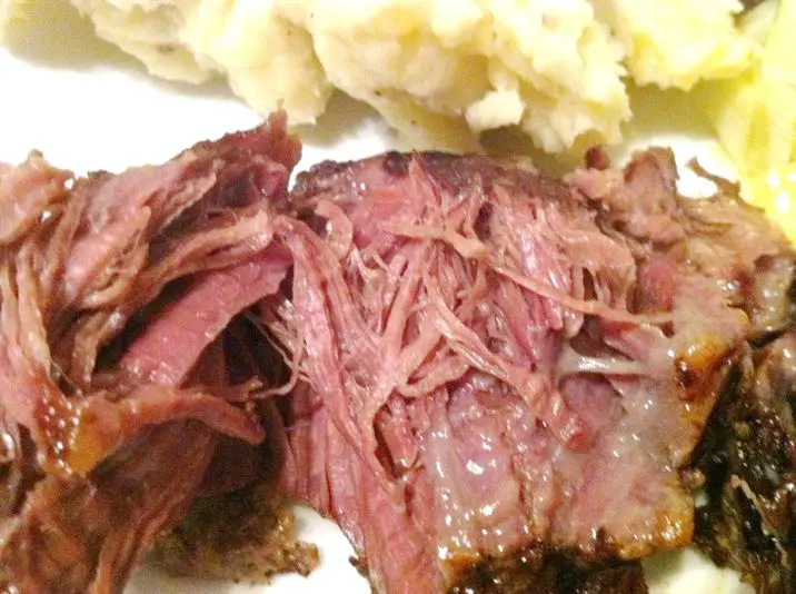 Slow Cooker Pork Cheeks with Roasted Garlic Mash and Buttered Cabbage, Lay The Table