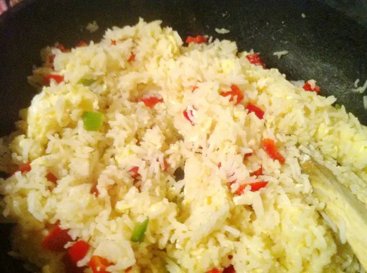 Chinese Sous Vide pork belly with red pepper fried rice, Lay The Table