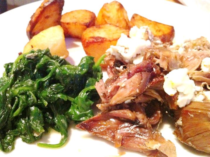 Classic Lamb Kleftiko  Greek-themed Sunday roast with lemon, oregano, Lay The Table
