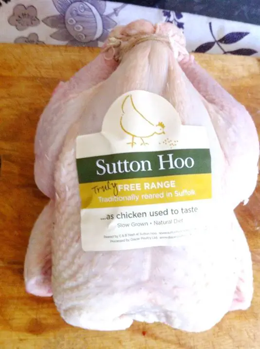 Chicken like chicken used to taste Sutton Hoo Free-Range Chicken, Lay The Table