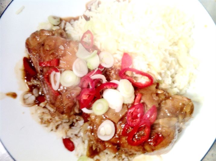 Gok Wans Chinese Chicken Thighs with Soy Glaze, Lay The Table