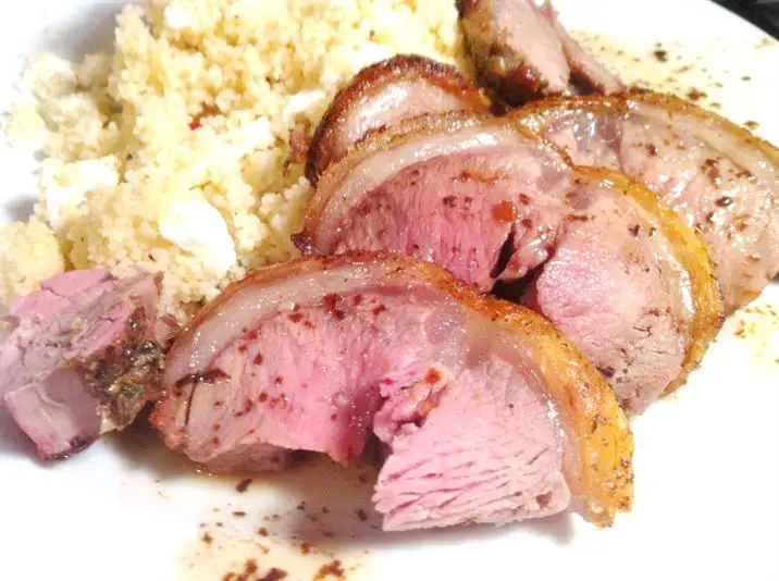 Roast Loin of Lamb with Feta &#038; Chilli Cous Cous, Lay The Table