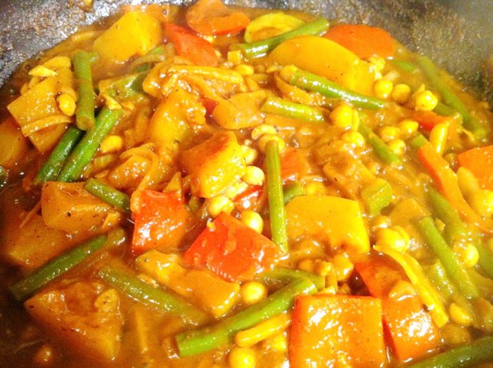 Vegetable Biryani made with Smoked Balti Masala, Lay The Table