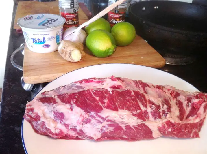 Iberico Pork Presa with Lime and Tandoori Spices, Lay The Table