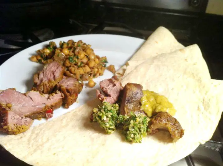 Lamb Neck Tikka with Pistachio Cream Sauce and Coriander Chutney, Lay The Table