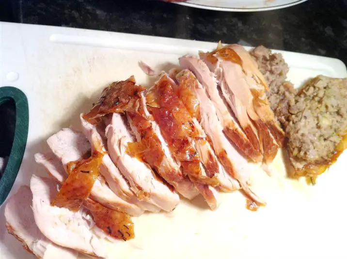 Roast Copas Turkey with Mary Berrys Lemon &#038; Thyme Pork Stuffing, Lay The Table