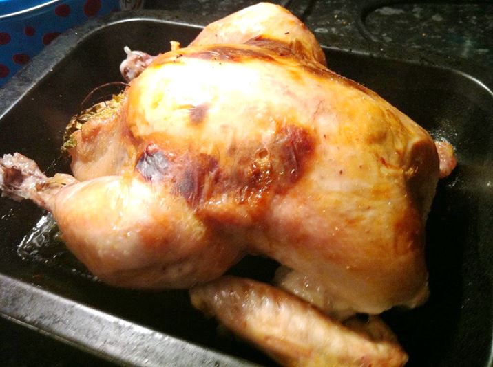 Umami Butter Roast Chicken, Lay The Table