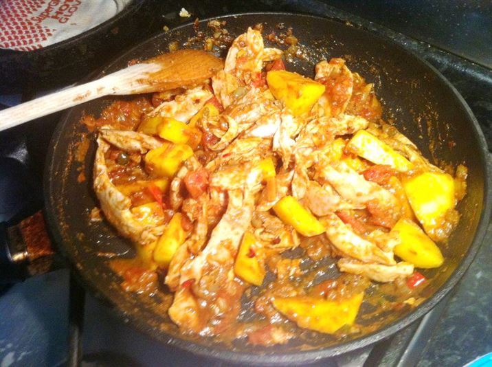 Chicken and Mango Madras, Lay The Table