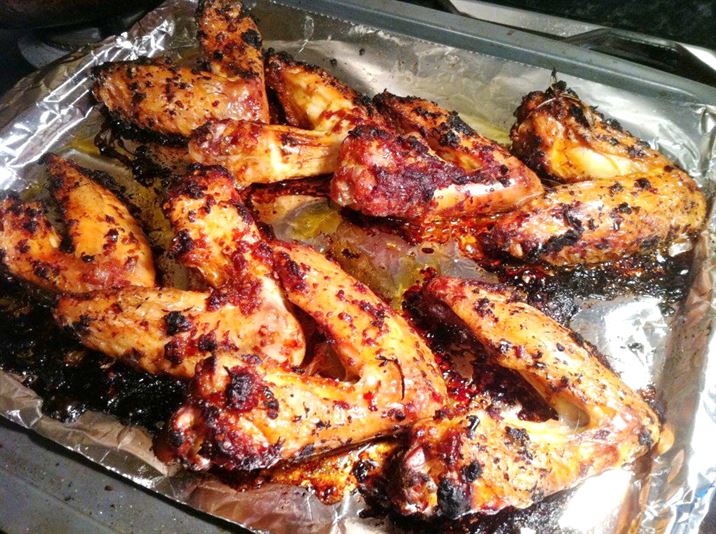 Thai Baked Chicken Wings, Lay The Table