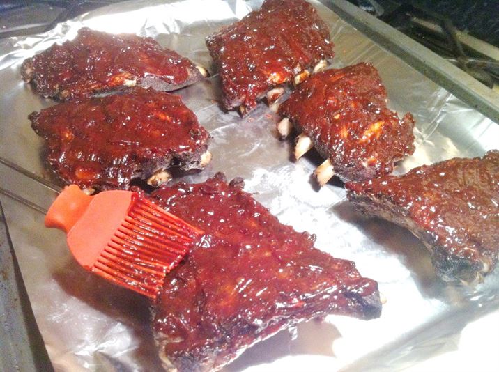 Chinese Spare Ribs with Hoi Sin and Hot Bean Sauces, Lay The Table