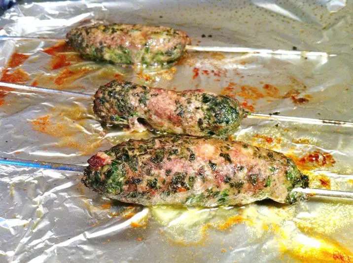 Cooking For Kids: Lamb, Spinach and Mint Kebabs, Lay The Table