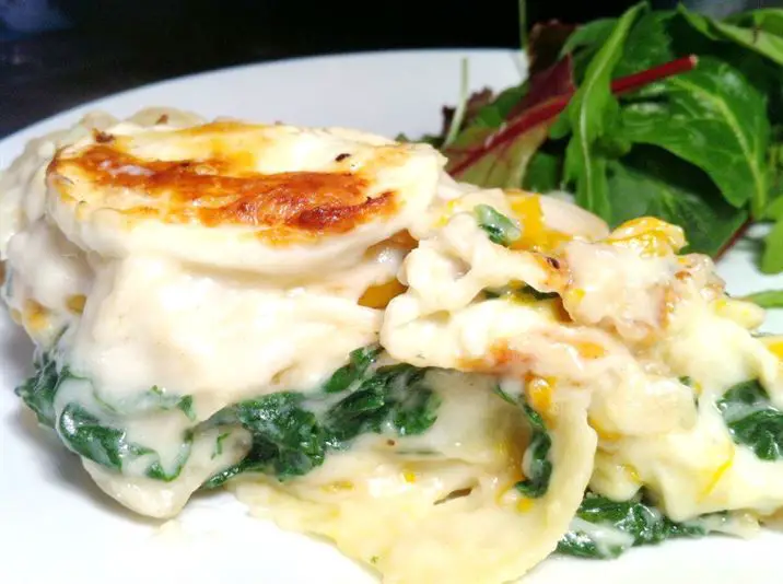 Vegetarians Dream Butternut Squash and Spinach Lasagne, Lay The Table