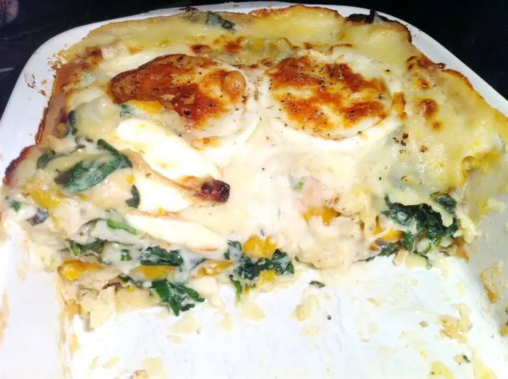 Vegetarians Dream Butternut Squash and Spinach Lasagne, Lay The Table