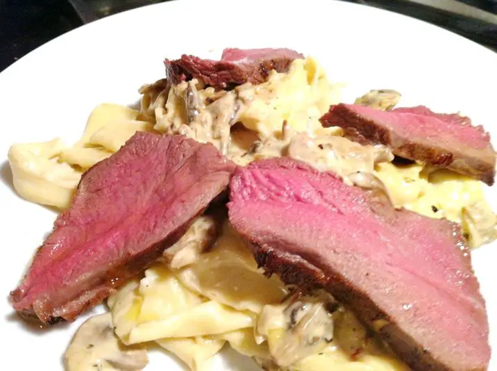 Sous Vide Beef Fillet with Pappardelle and Porcini Mushroom Cream Sauce, Lay The Table