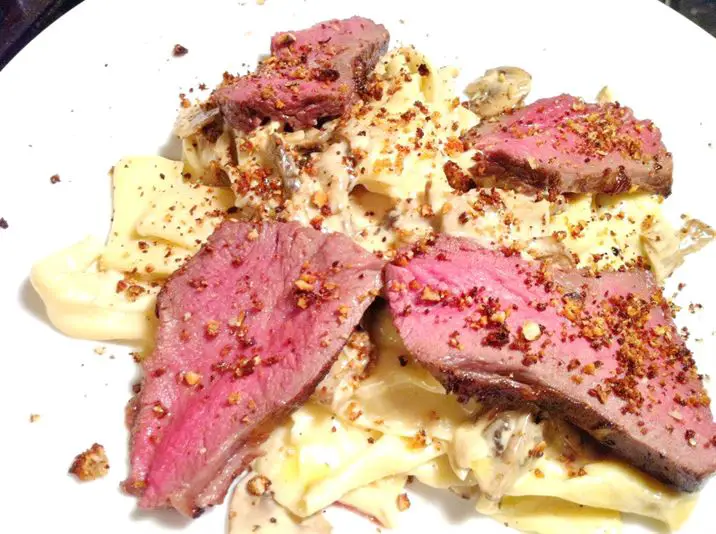 Sous Vide Beef Fillet with Pappardelle and Porcini Mushroom Cream Sauce, Lay The Table