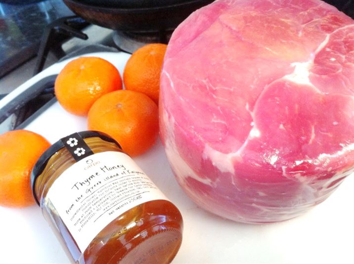 Twice-Cooked Gammon with Clementine &#038; Honey Glaze, Lay The Table