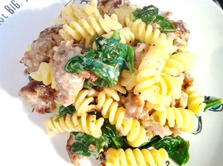 Cooking for Kids: Sausage and Baby Spinach Fusili, Lay The Table