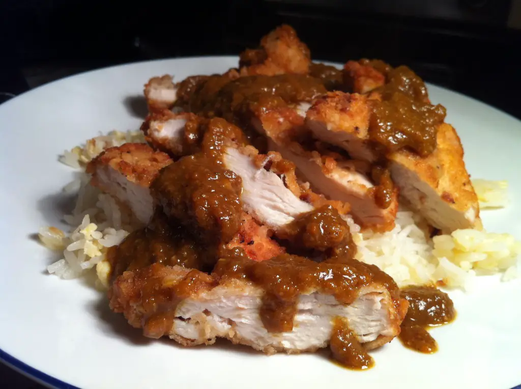 Japanese Chicken Katsu Curry, Lay The Table