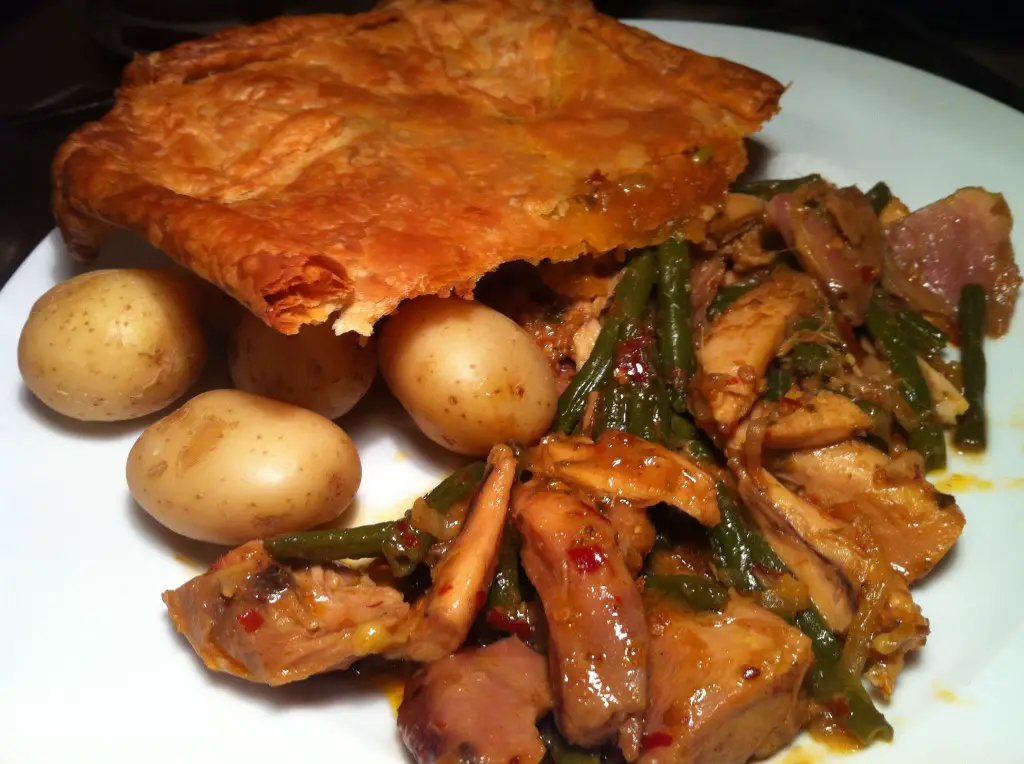 Red Thai Curry Chicken Pie, Lay The Table