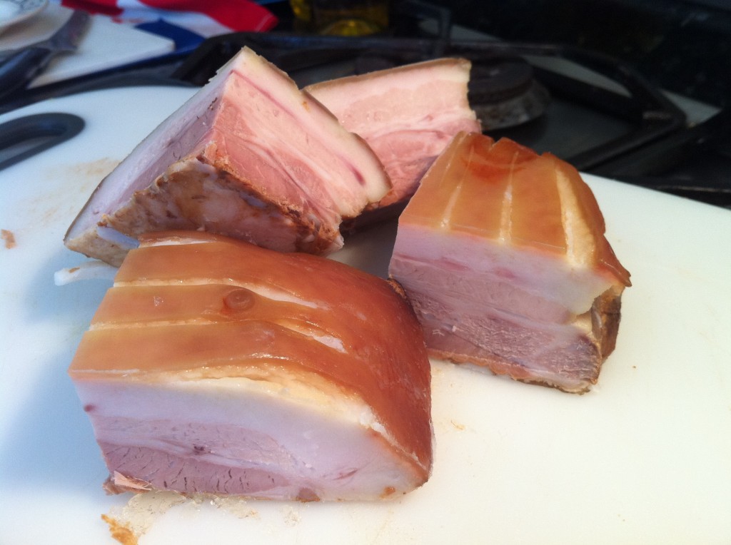 Slow Food Pork Belly Squares with Sticky Apple Glaze, Lay The Table
