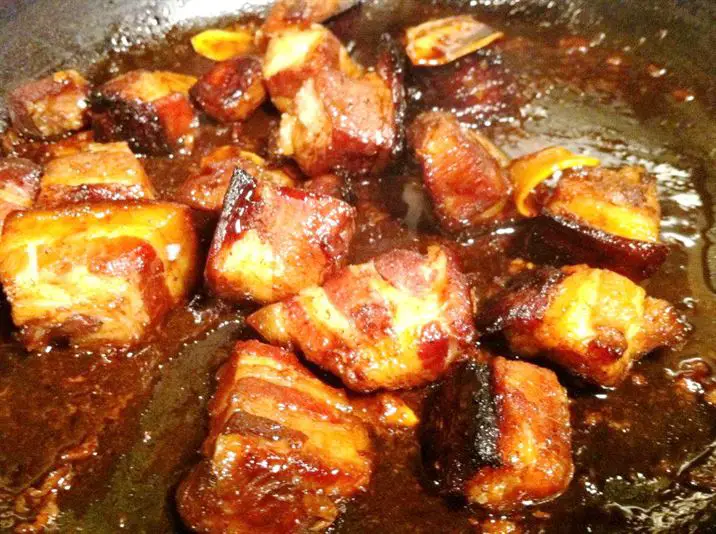 Succulent Chinese Pork Belly with Lindisfarne Mead, Lay The Table