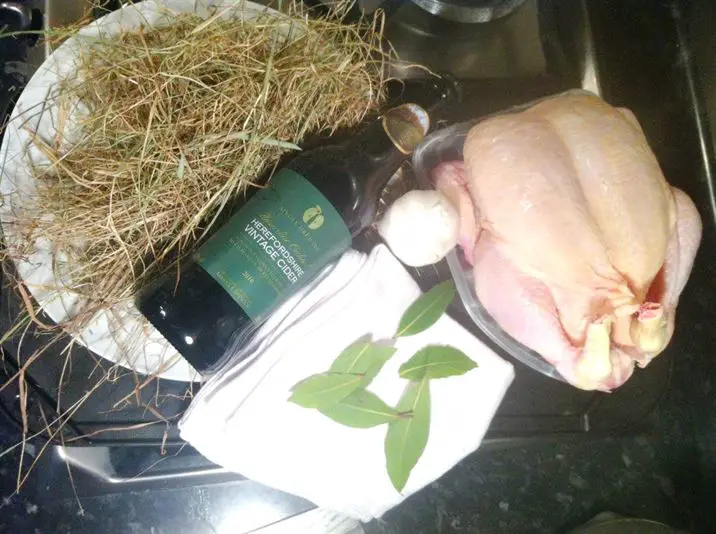 Tom Kerridges Chicken Baked in Hay and Cider, Lay The Table