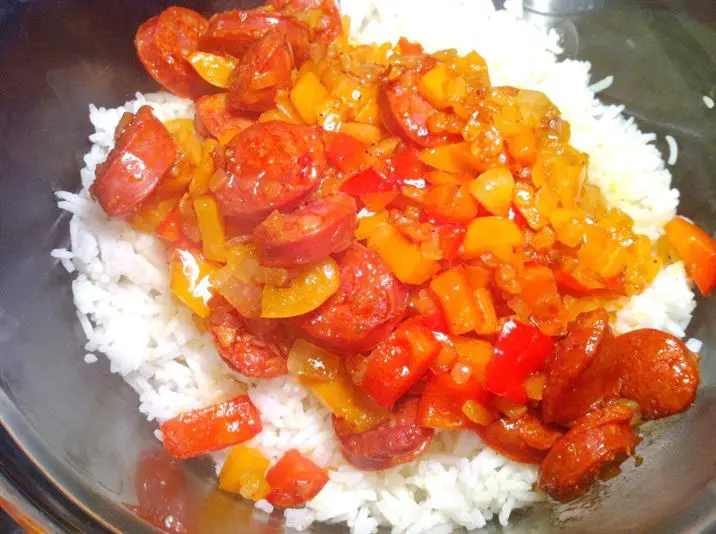 One-Pot King Prawn and Chorizo Spanish Rice, Lay The Table