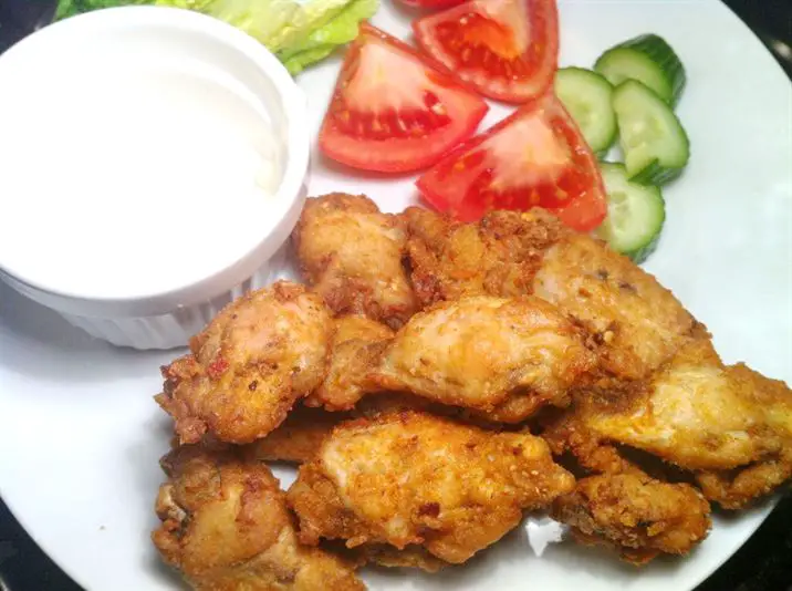 Deep-Fried Piri Piri Chicken Wings with Dolcelatte Dip, Lay The Table