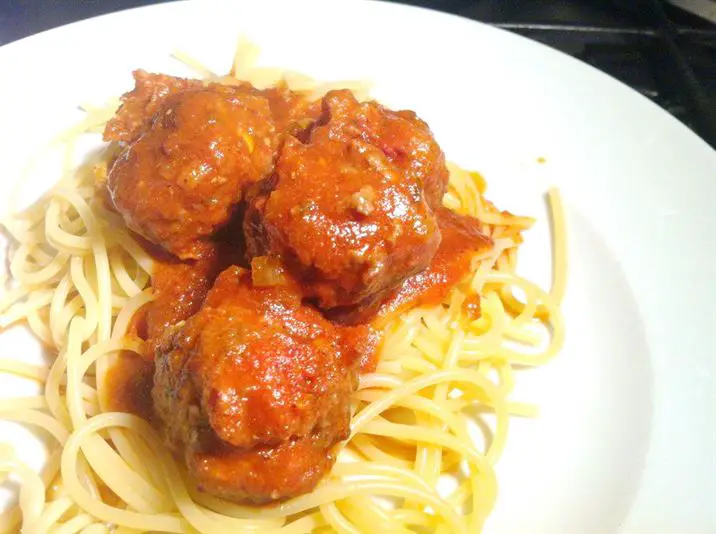 Chorizo and Beef Meatballs with Tomato Sauce, Lay The Table
