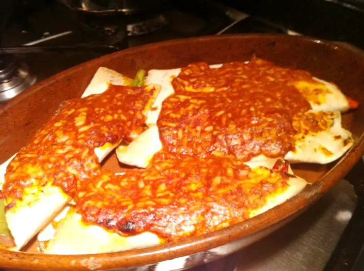 Cheesy Chicken Baked Enchiladas, Lay The Table