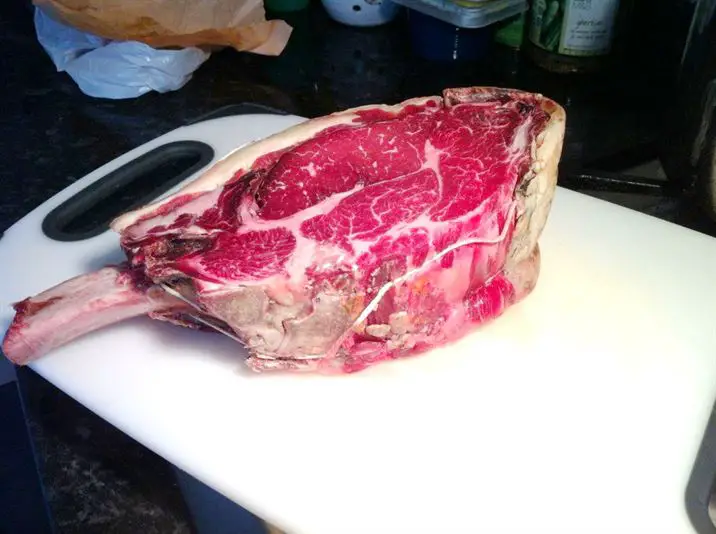 35-Day Aged Cote De Boeuf Cooked Sous Vide, Lay The Table