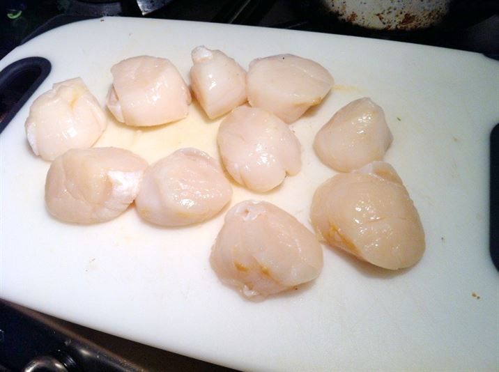 Indian-Spiced King Scallops in Lurpak Clarified Butter, Lay The Table