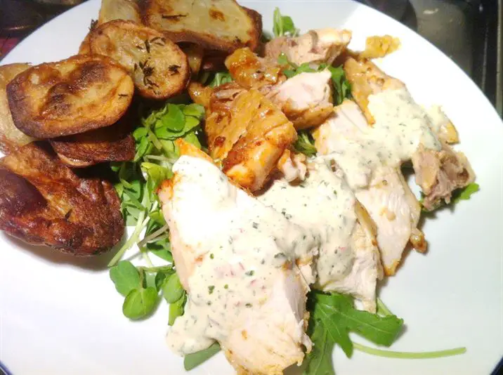 Donna Hays Peri Peri Chicken with Green Chilli Dressing, Lay The Table