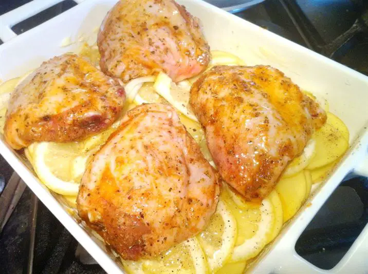 Italian Chicken Traybake, Lay The Table