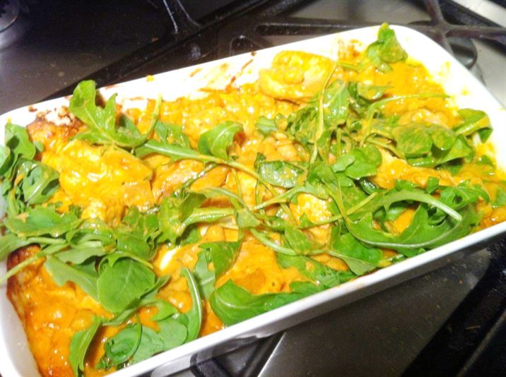 Spice Drops Chicken Masala with Chick Peas and Rocket, Lay The Table