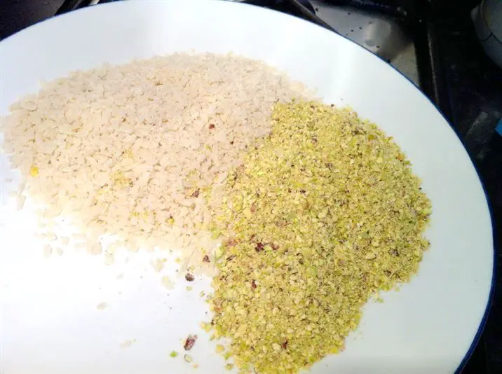 Pistachio Crusted Chicken, Lay The Table