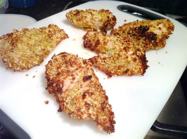 Pistachio Crusted Chicken, Lay The Table