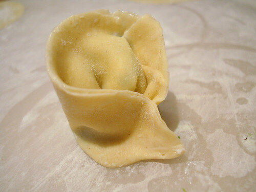 How To Make Fresh Tortelloni, Lay The Table