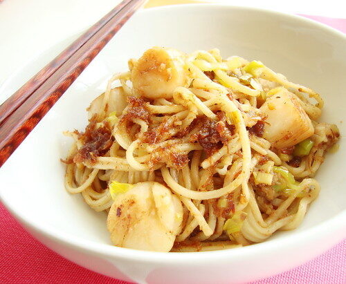 How To Make Chinese XO Scallops with Noodles, Lay The Table