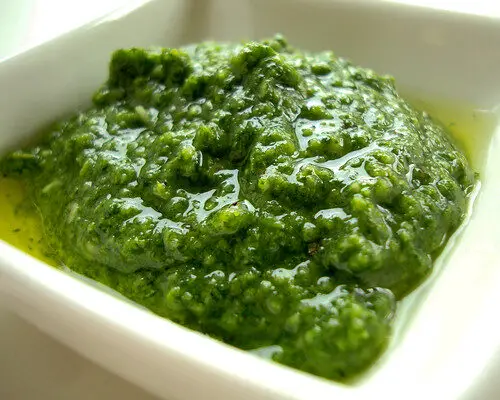 How To Make Fresh Pesto, Lay The Table