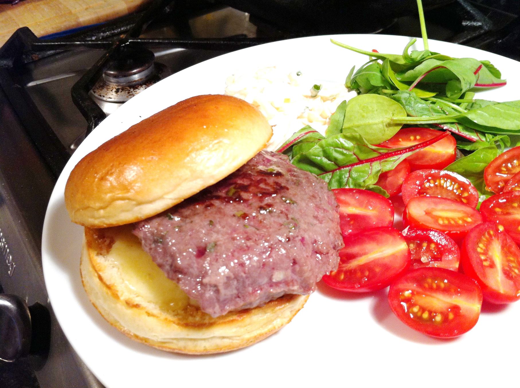 Rosemary &#038; Thyme Burgers, Lay The Table