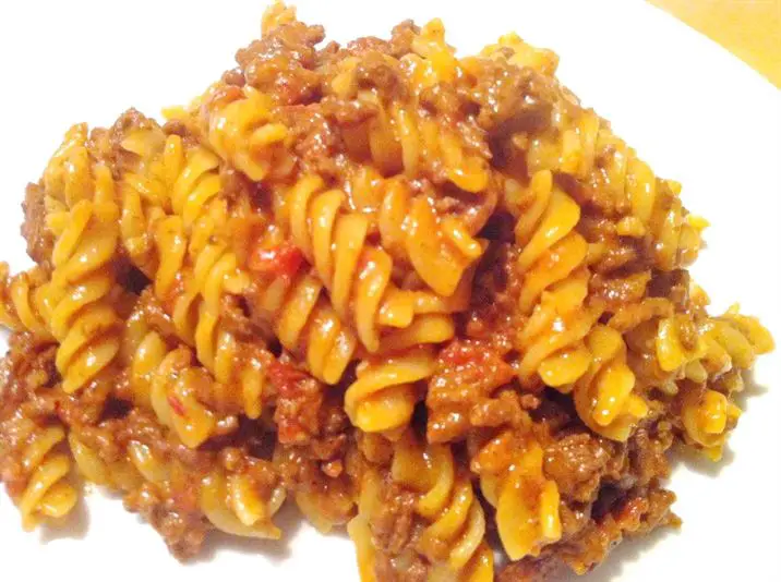 Slow Cooker Mince, Marmite and Five-Spice Ragu with Fusili, Lay The Table