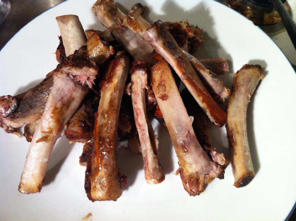 Sticky Chinese Pork Spareribs, Lay The Table