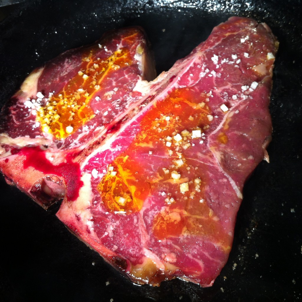 Himalayan Salt-Aged Fiorentina Steak, Lay The Table