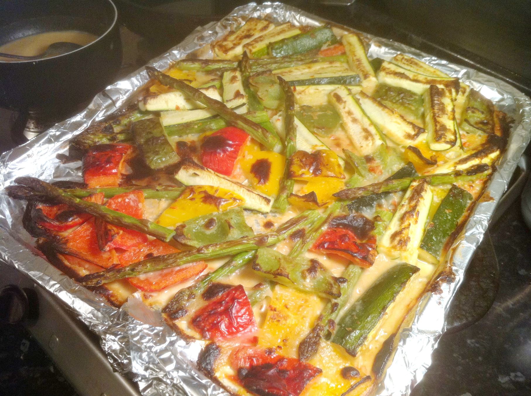Thai Marinated Grilled Vegetables, Lay The Table