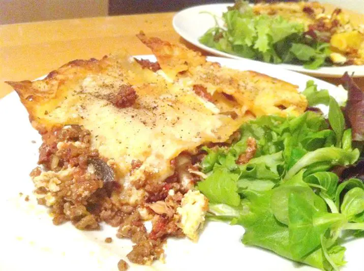 Rustic Three-Cheese Lasagne, Lay The Table