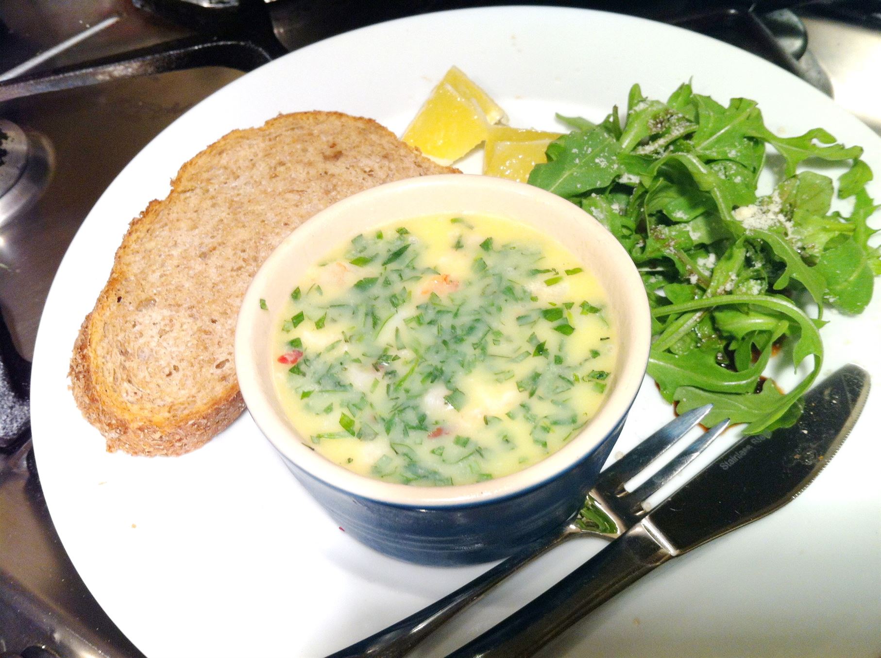 Lurpak Food Adventures: Potted King Prawns with Pink Peppercorns and Tarragon, Lay The Table