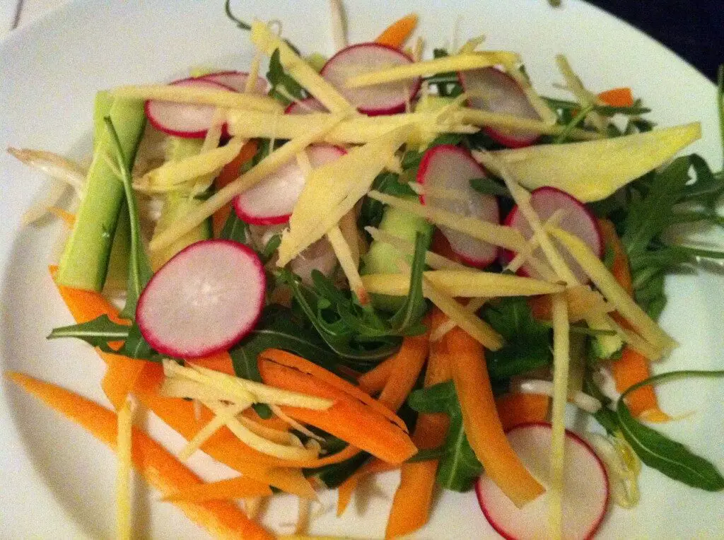 Japanese seared steak salad with ginger and fresh coriander, Lay The Table